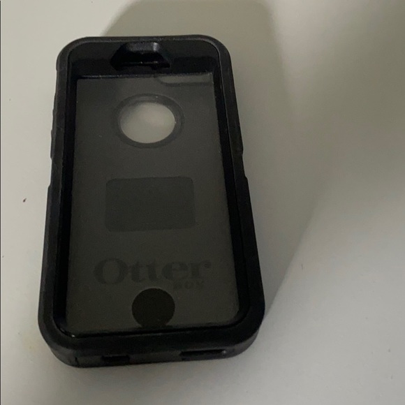 Black otter box iPhone 5S phone case - Picture 2 of 3